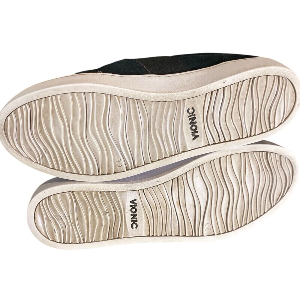 Vionic Kani Suede Slip On Shoes 9.5 Comfort Minimalist Classic Office Lagom Walk - Picture 6 of 11